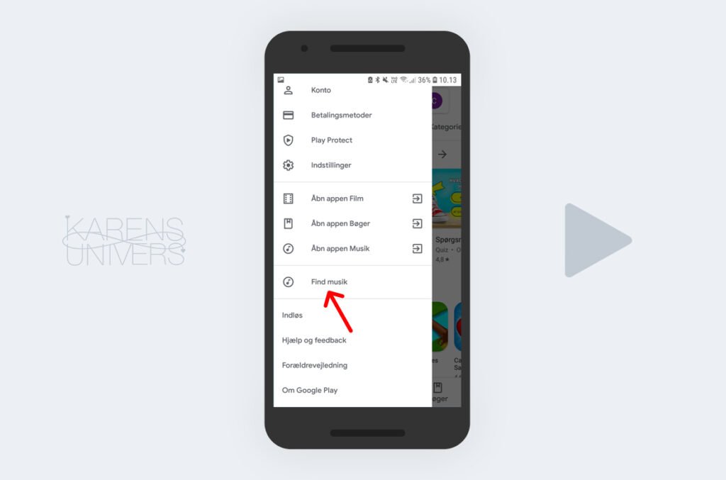 Karens Univers - Guides - Køb lydfil på Google Play - Step 2