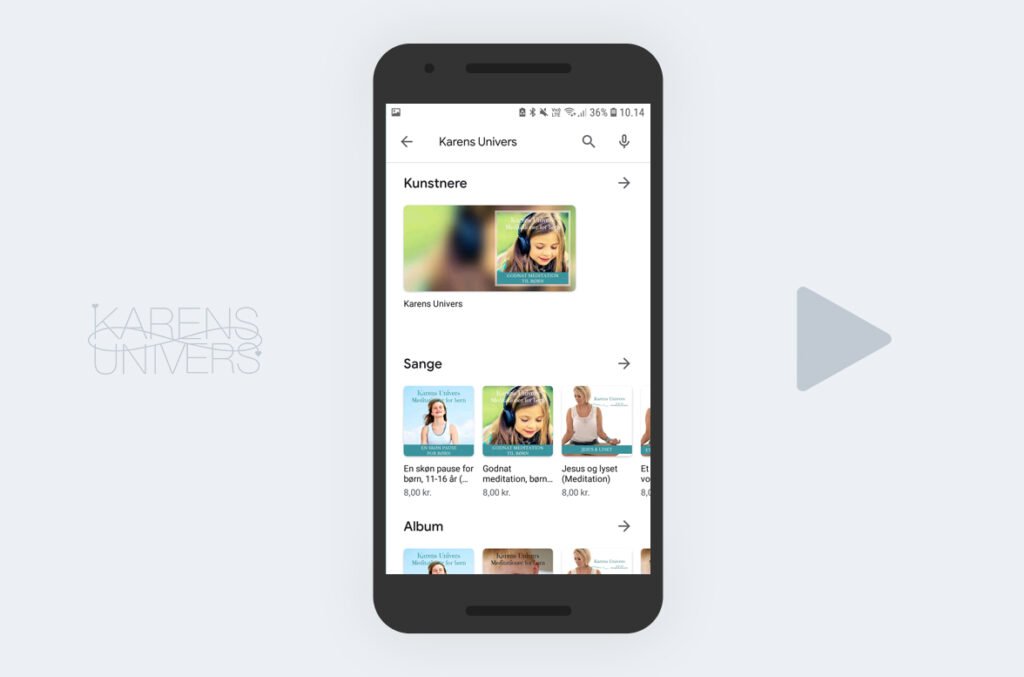 Karens Univers - Guides - Køb lydfil på Google Play - Step 5