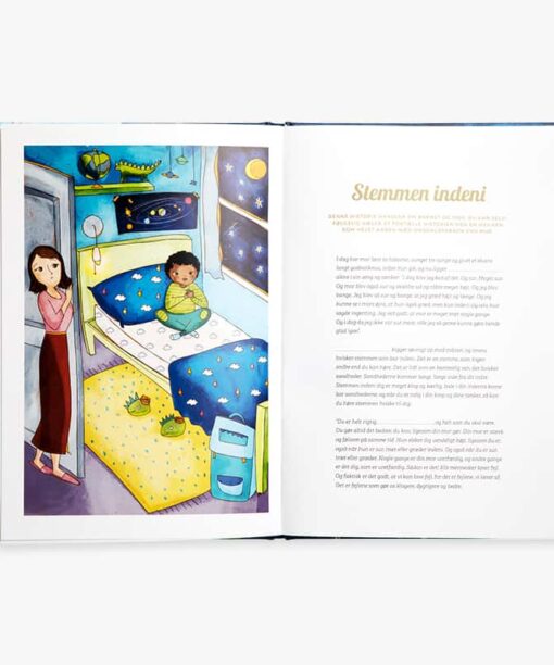 Åbnet personlig børnebog - Til Det Dejligste Barn i Verden