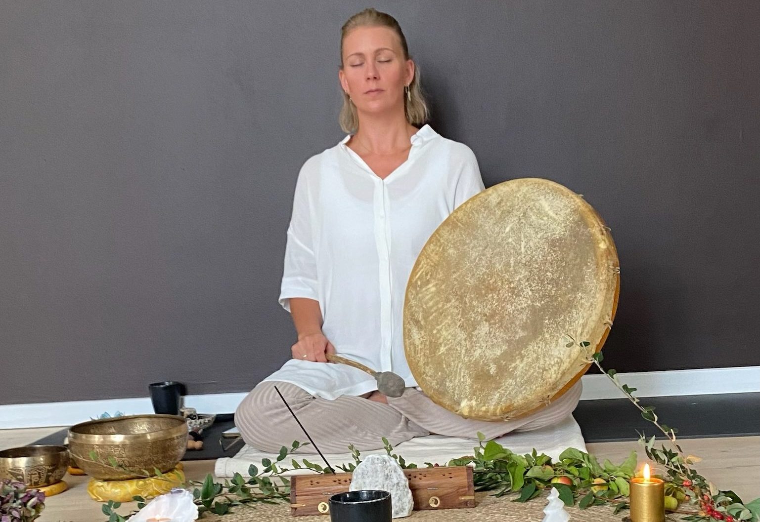 Kakao ceremoni og trommerejse Karen Fogh Andersson